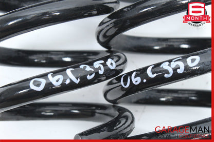 01-07 Mercedes W203 C350 Rear Right & Left Side Shock Absorber Spring Set OEM