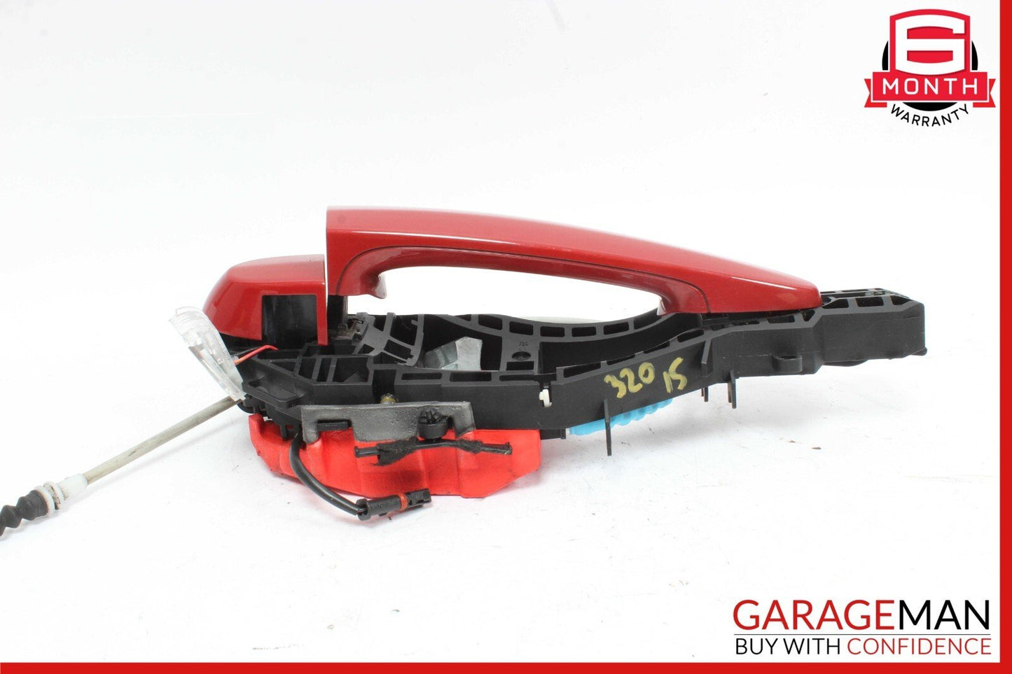 12-18 BMW F30 320i 528i Front Right Passenger Exterior Door Handle Assy Red