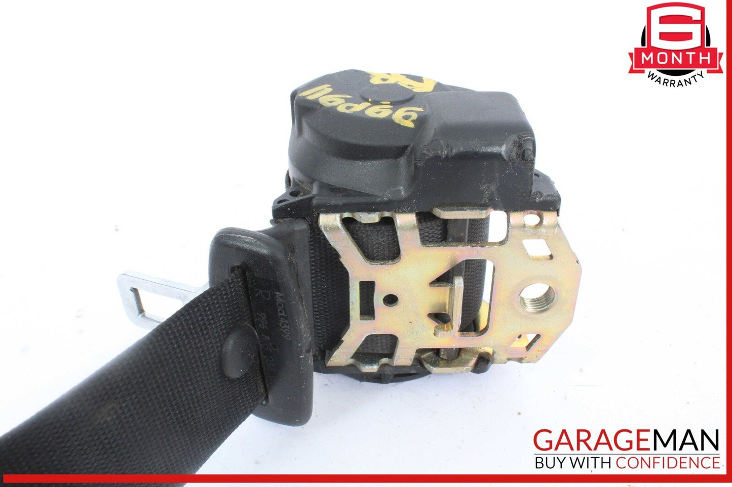 99-04 Porsche 911 996 Convertible Rear Right Passenger Side Seat Belt Seatbelt