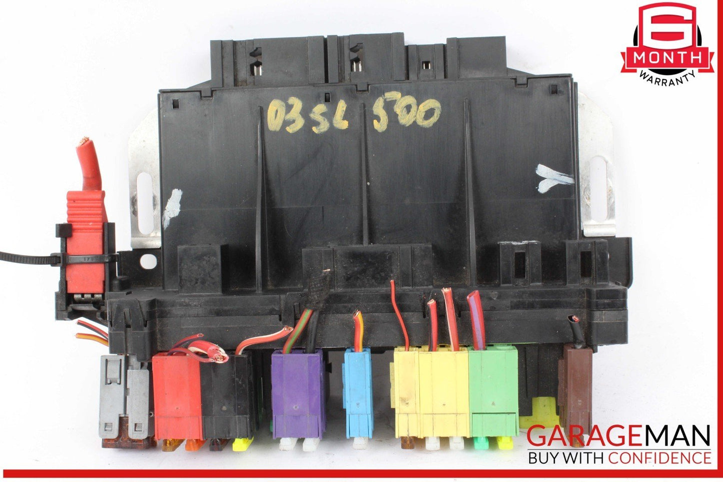 03-12 Mercedes R230 SL500 SL55 AMG SL550 Rear SAM Fuse Box Relay Module OEM
