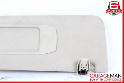 06-15 BMW 7 Series 750i 740i Right Side Sun Visor Sunvisor Gray M04B42005 OEM