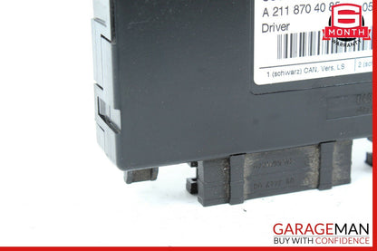 03-11 Mercedes X164 GL450 E350 Seat Control Module Front Left 2118704085 OEM