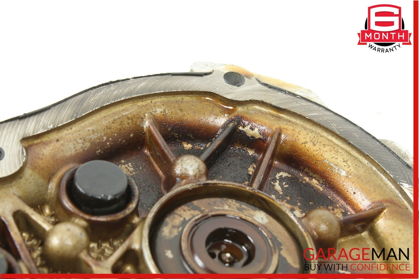 06-10 Mercedes GL450 R350 S550 E350 Front Right Engine Timing Chain Cover Plate