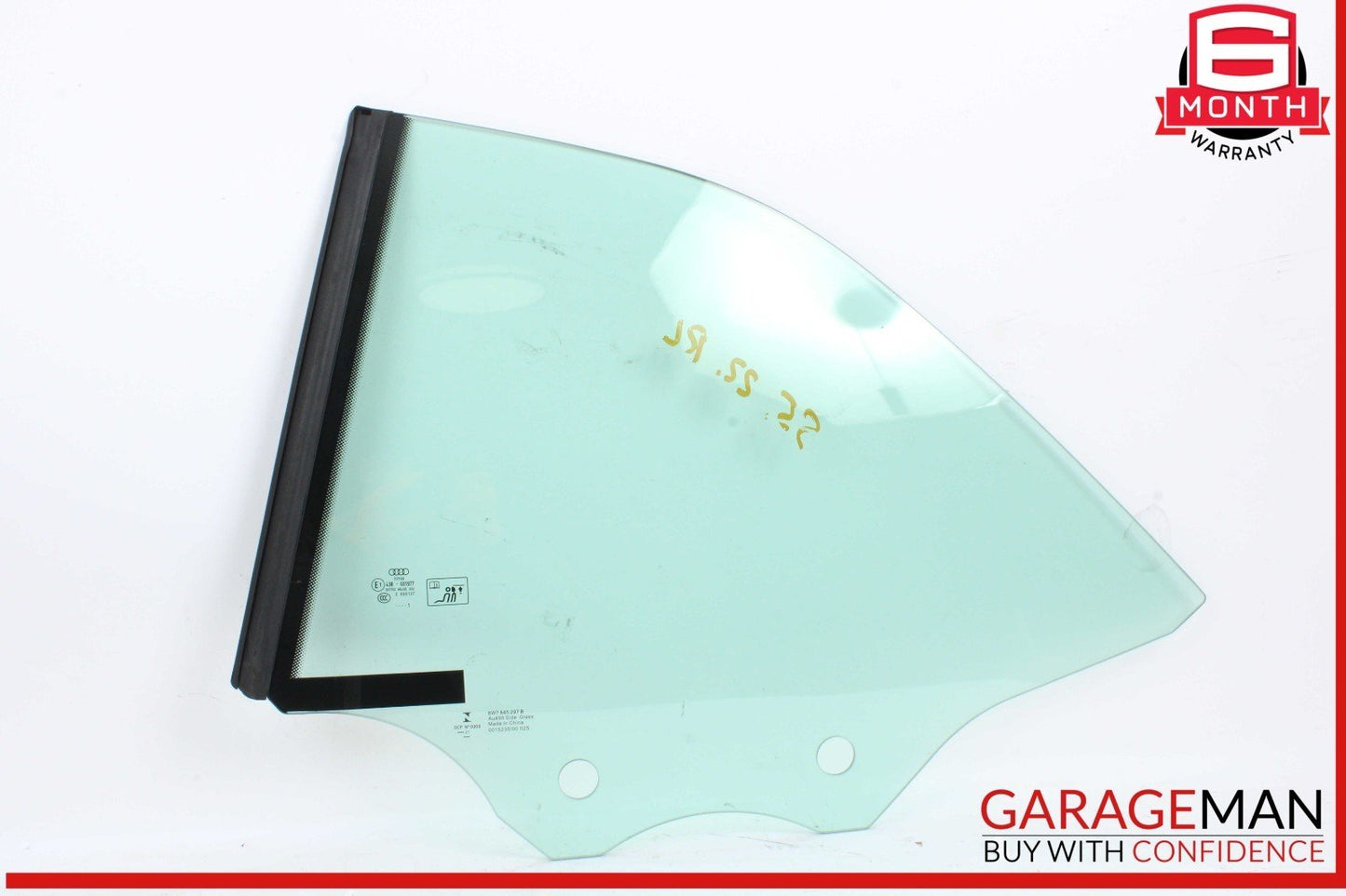 18-24 Audi S5 A5 Rear Left Driver Side Quarter Window Glass 8W7845297B OEM