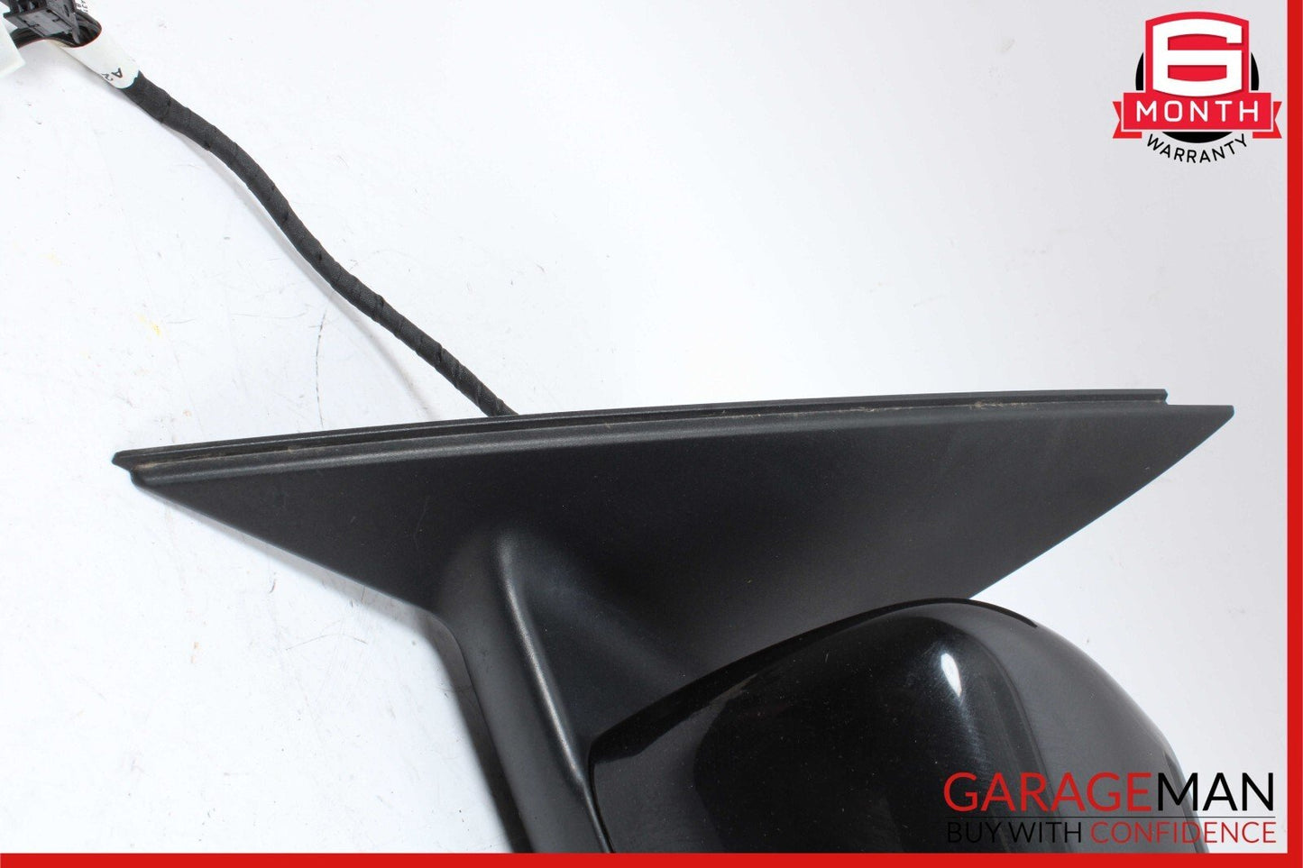 10-11 Mercedes W204 C300 C350 Front Left Side Rear View Door Mirror Black OEM