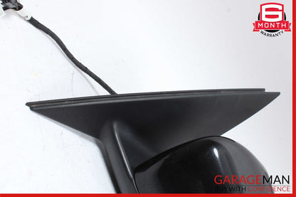 10-11 Mercedes W204 C300 C350 Front Left Side Rear View Door Mirror Black OEM