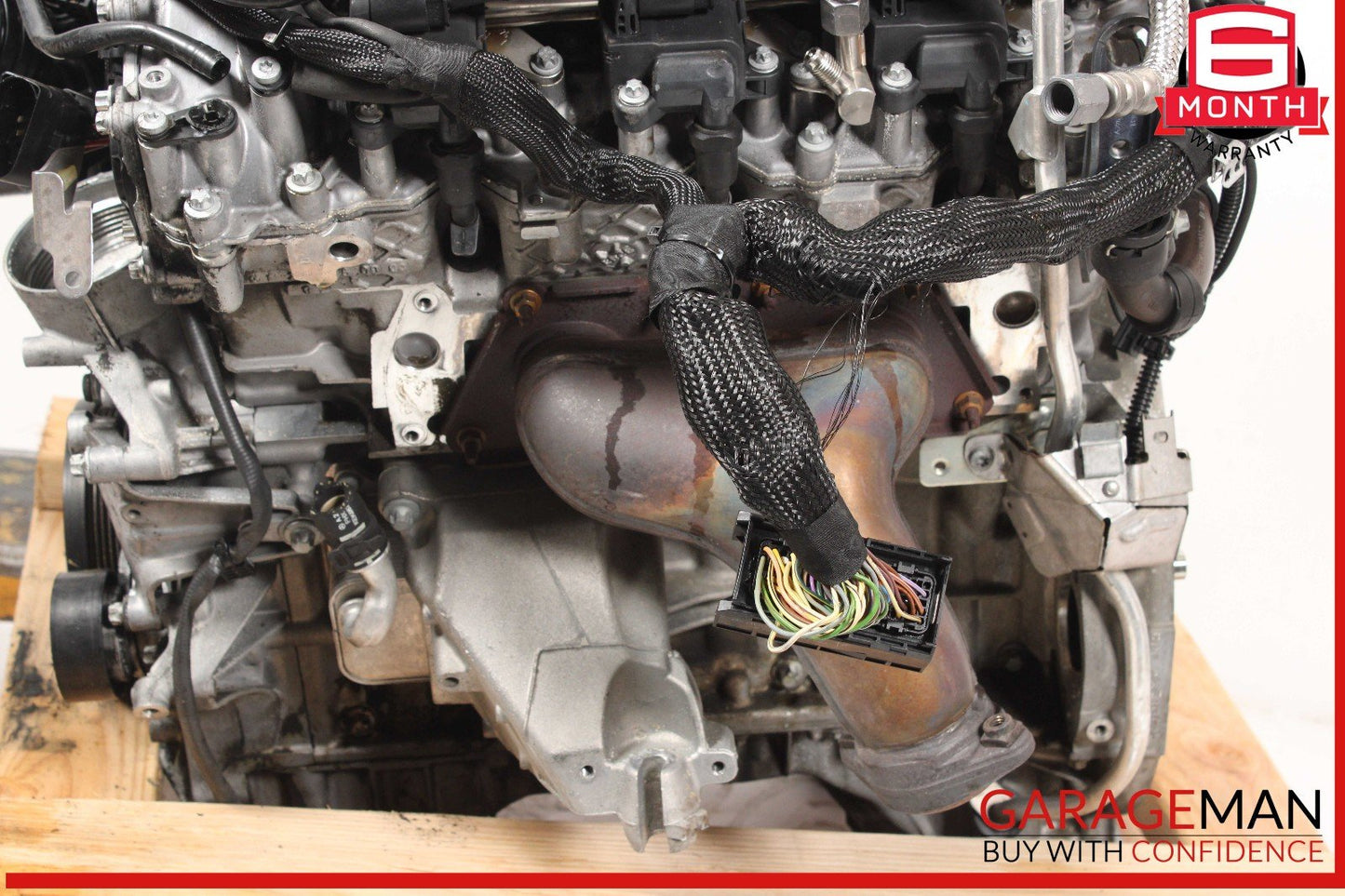 12-16 Mercedes W212 E350 C350 3.5L V6 RWD Engine Motor Block Assembly OEM 194k