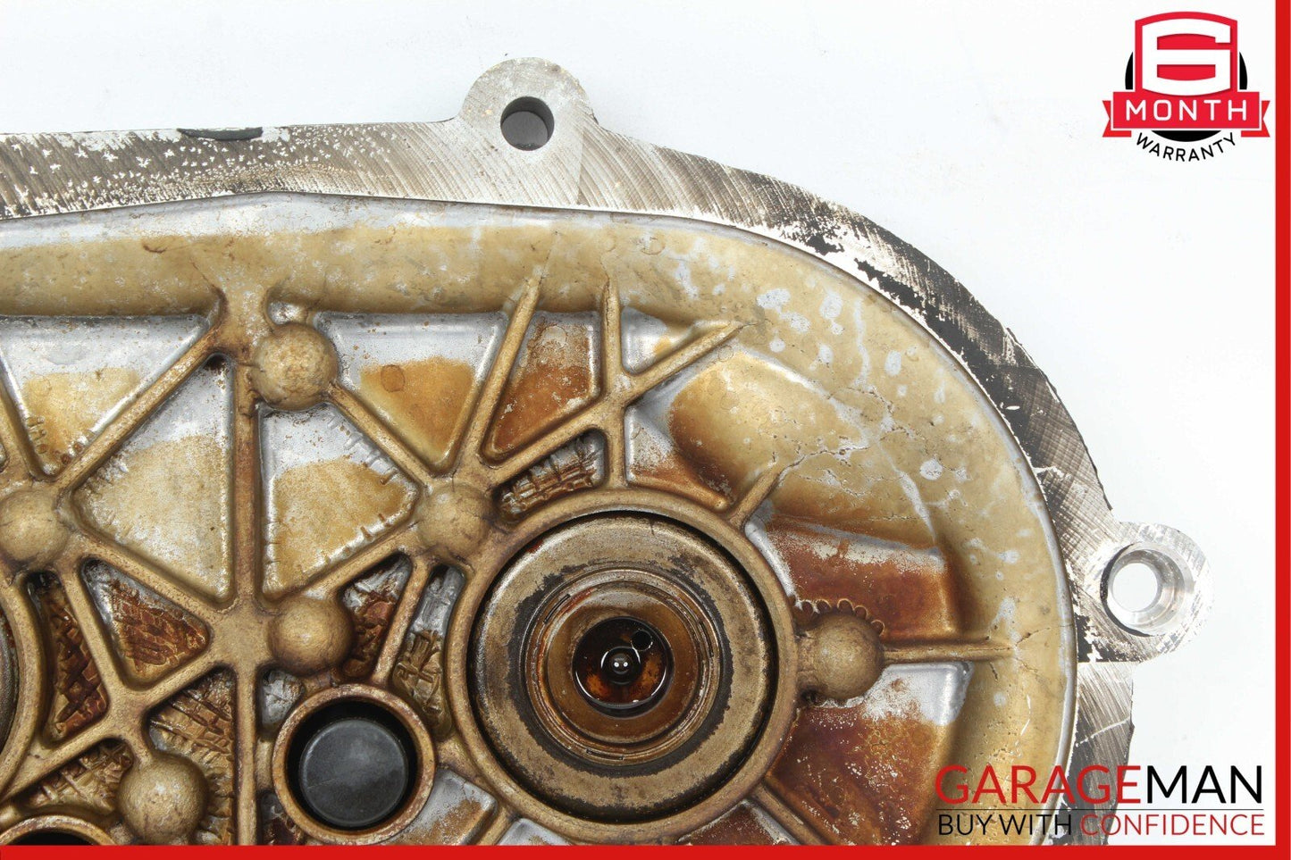 06-13 Mercedes W221 S550 Front Right Engine Timing Chain Cover Plate OEM