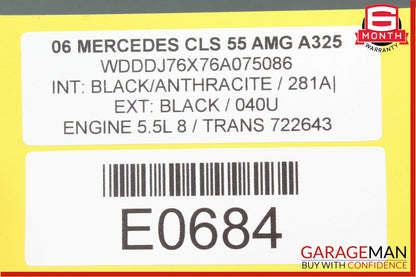 03-06 Mercedes W219 CLS55 AMG HID Xenon Headlight Ballast OEM