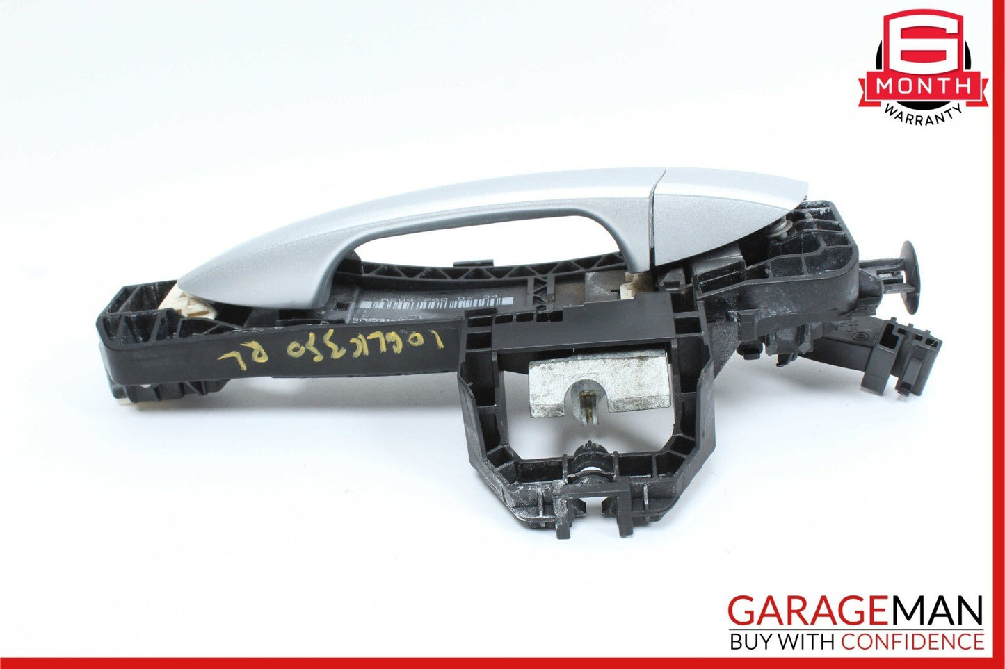09-15 Mercedes X204 GLK350 Rear Left Driver Side Exterior Door Handle Silver OEM
