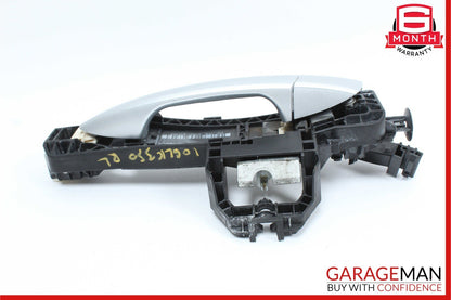 09-15 Mercedes X204 GLK350 Rear Left Driver Side Exterior Door Handle Silver OEM