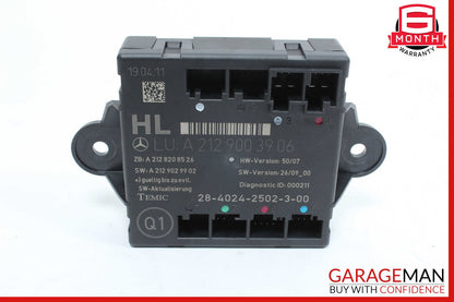08-18 Mercedes W212 E350 C300 CLS550 Rear Left Side Door Control Module OEM