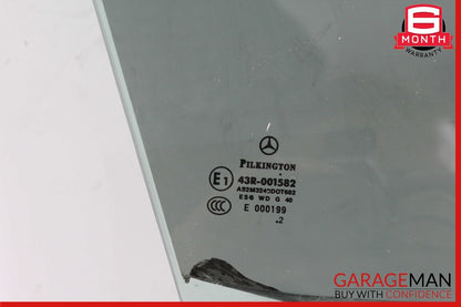 12-20 Mercedes R172 SLK250 SLC300 Front Right Side Door Window Glass OEM