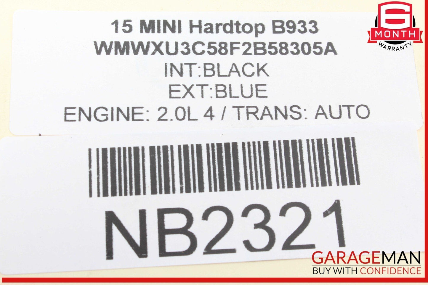 14-17 Mini Cooper Rear Right / Left Side Lower Control Arm