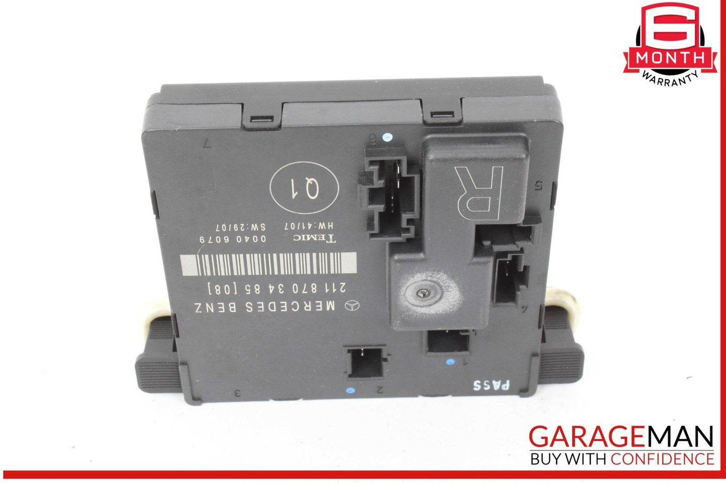 07-09 Mercedes W211 E350 E550 Rear Right Side Door Control Module 2118703485 OEM