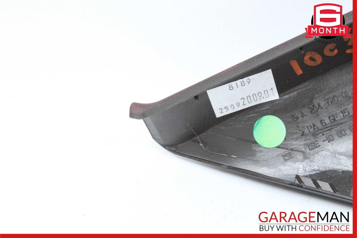 08-14 Mercedes W204 C300 Front Left Side Door Panel Tweeter Speaker Cover OEM