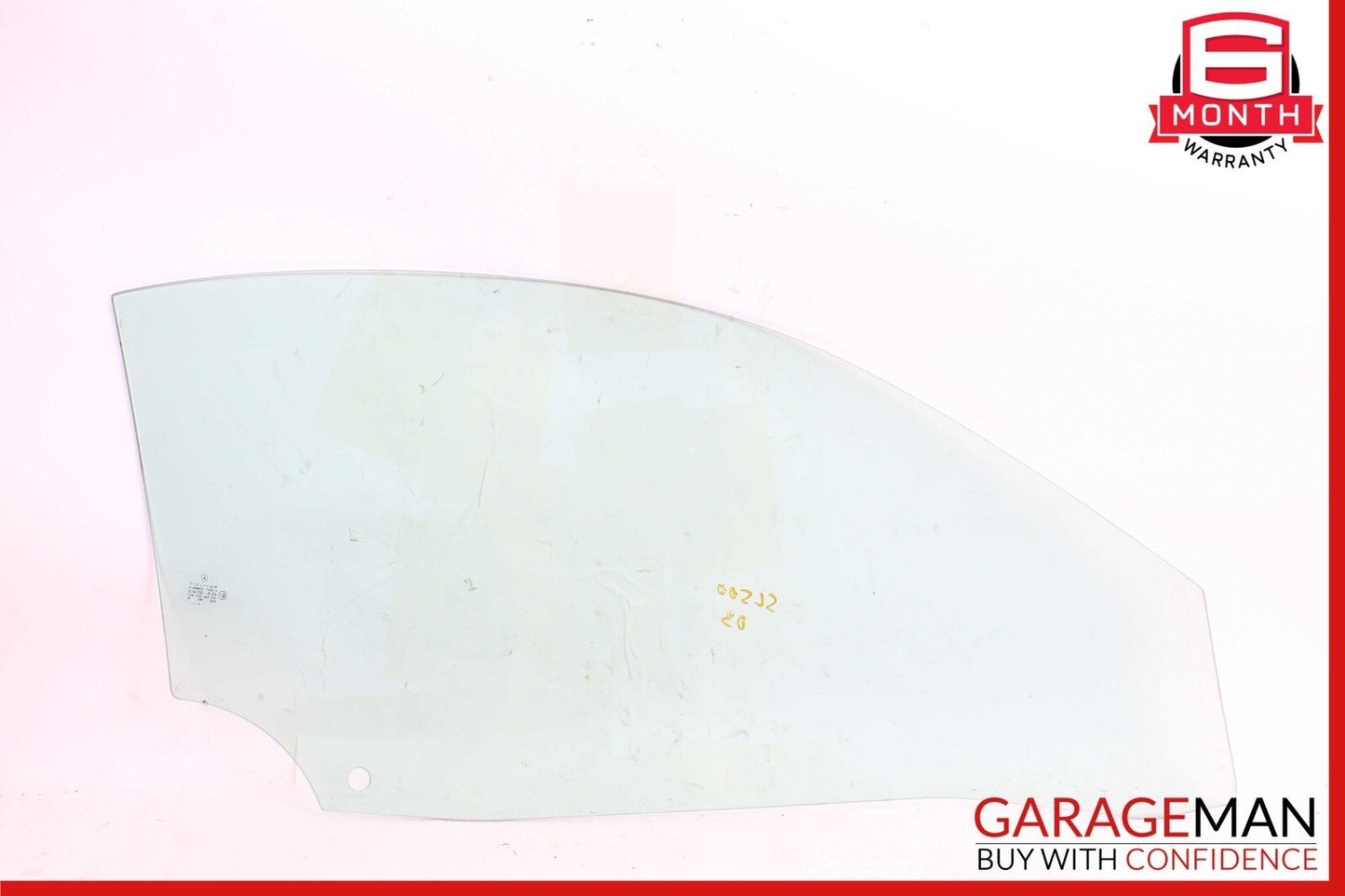 03-12 Mercedes R230 SL500 SL600 Front Left Driver Side Door Window Auto Glass