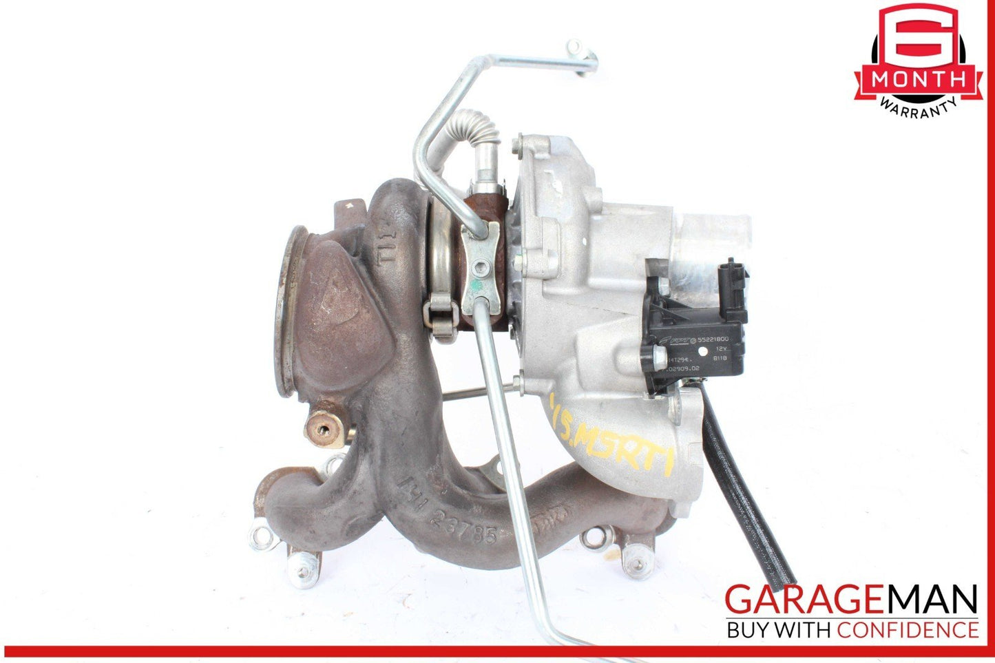 14-20 Maserati Ghibli Levante Left Turbocharger Turbo Charger Manifold OEM