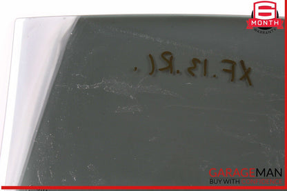 09-15 Jaguar XF Rear Left Driver Side Door Window Glass OEM
