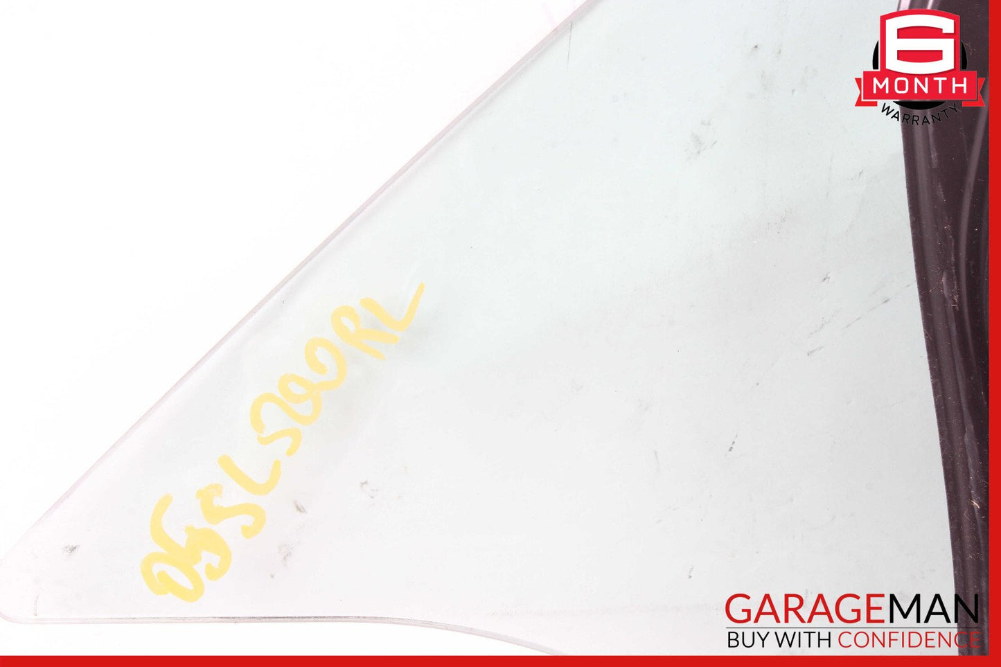 03-12 Mercedes R230 SL500 SL550 Rear Left Window Quarter Glass Regulator OEM
