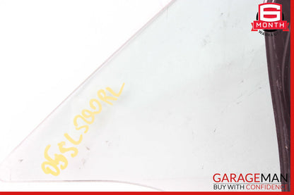 03-12 Mercedes R230 SL500 SL550 Rear Left Window Quarter Glass Regulator OEM