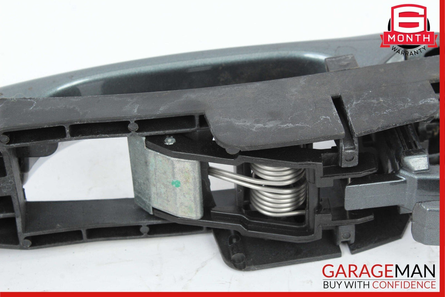 03-09 Mercedes W211 E63 AMG E350 Rear Left Side Exterior Door Handle Flintgray