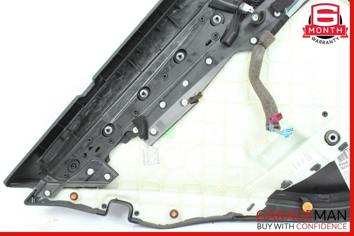 08-11 Mercedes W204 C350 Rear Right Passenger Interior Door Panel Trim Black OEM