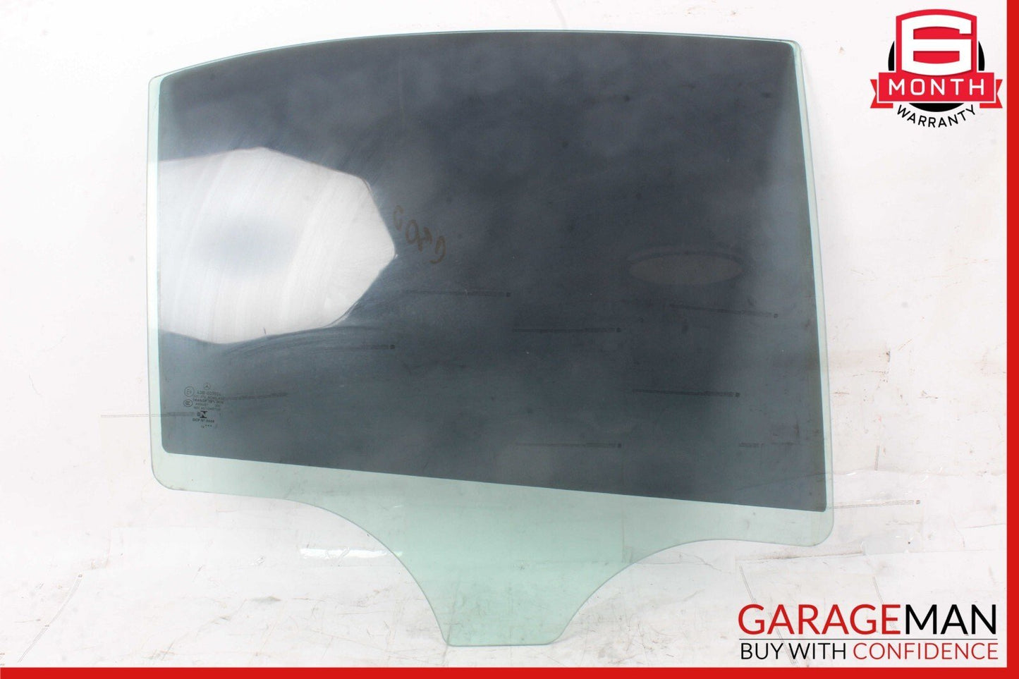 15-21 Mercedes W205 C300 350e C400 Rear Right Side Door Window Glass OEM