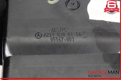 07-14 Mercedes W221 S550 CL550 Left Side Dashboard AC A/C Air Vent Black OEM