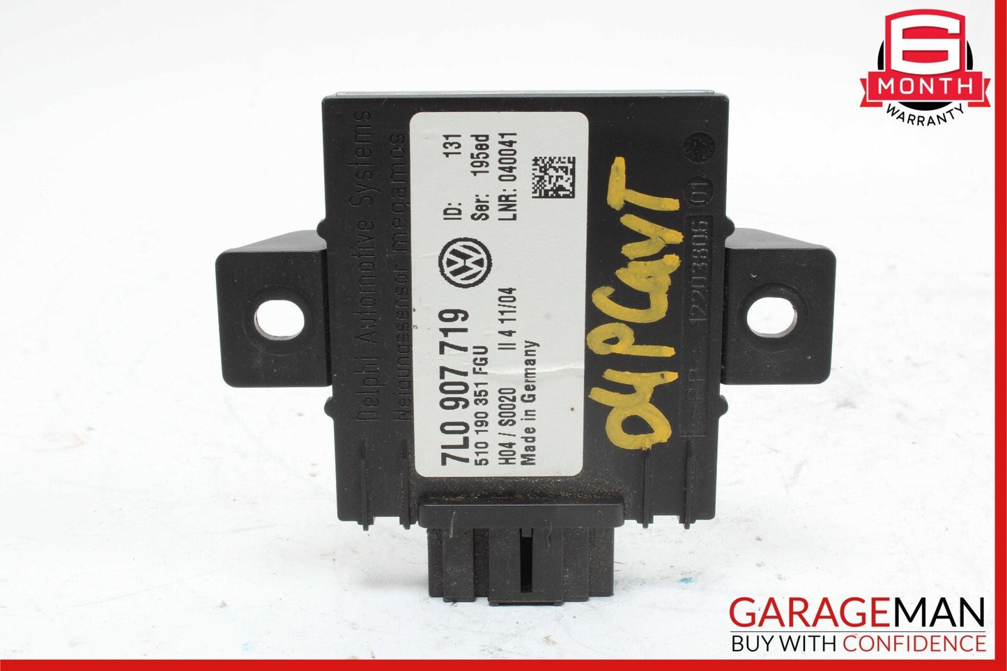 03-10 Porsche Cayenne S 955 Anti Theft Locking Immobilizer Control Module Unit