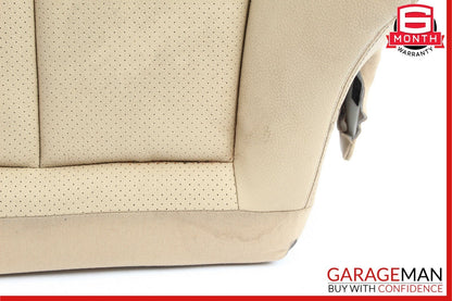 07-09 Mercedes W211 E350 E550 Front Right Lower Bottom Seat Cushion Cover Brown
