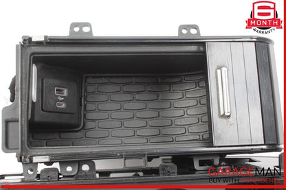 20-24 Lincoln Aviator Front Center Console Tray Storage w/ Cup Holder Black OEM