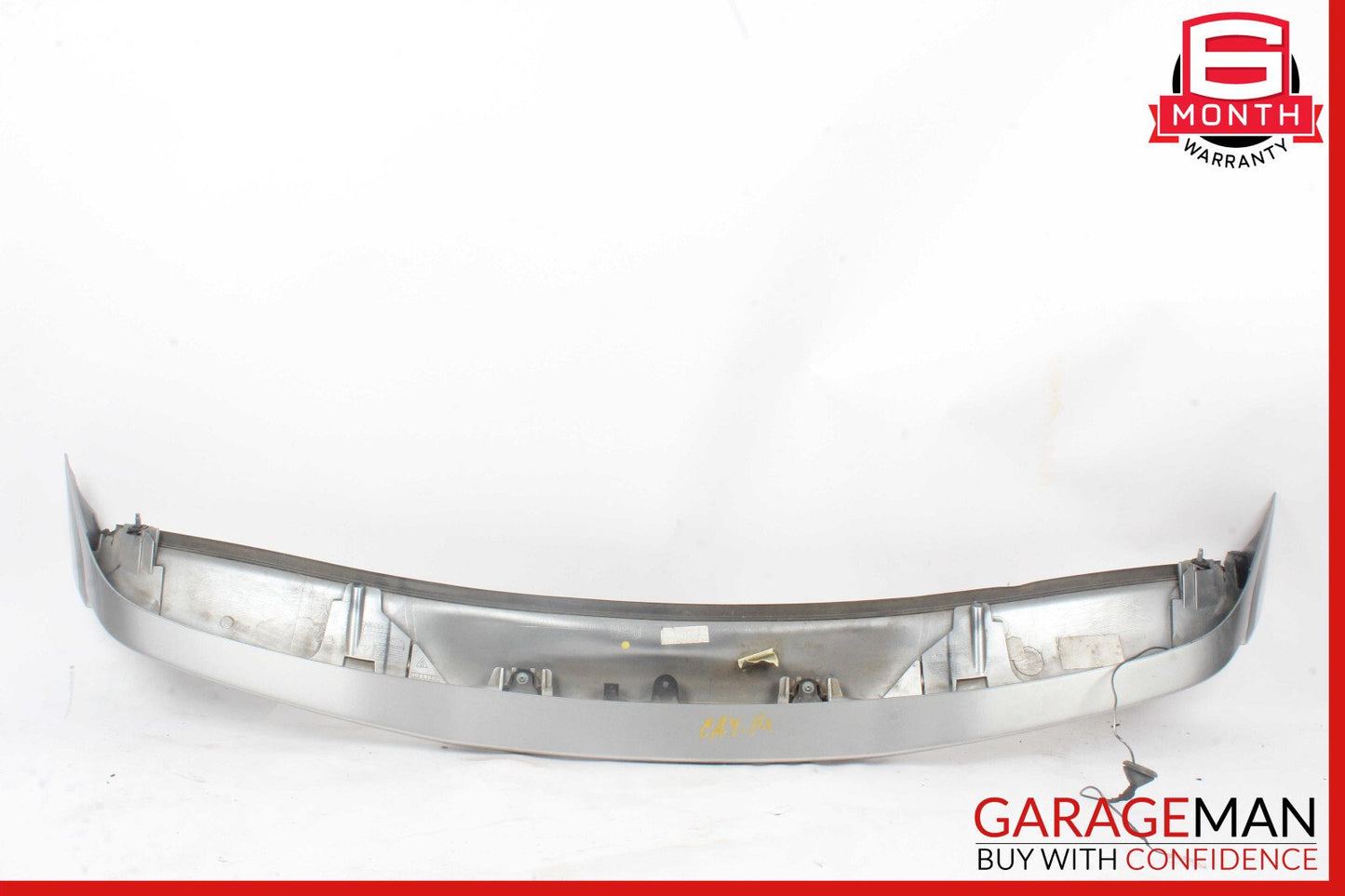 12-14 Porsche Cayenne 958 S Trunk Lid Molding Trim Spoiler Wing OEM