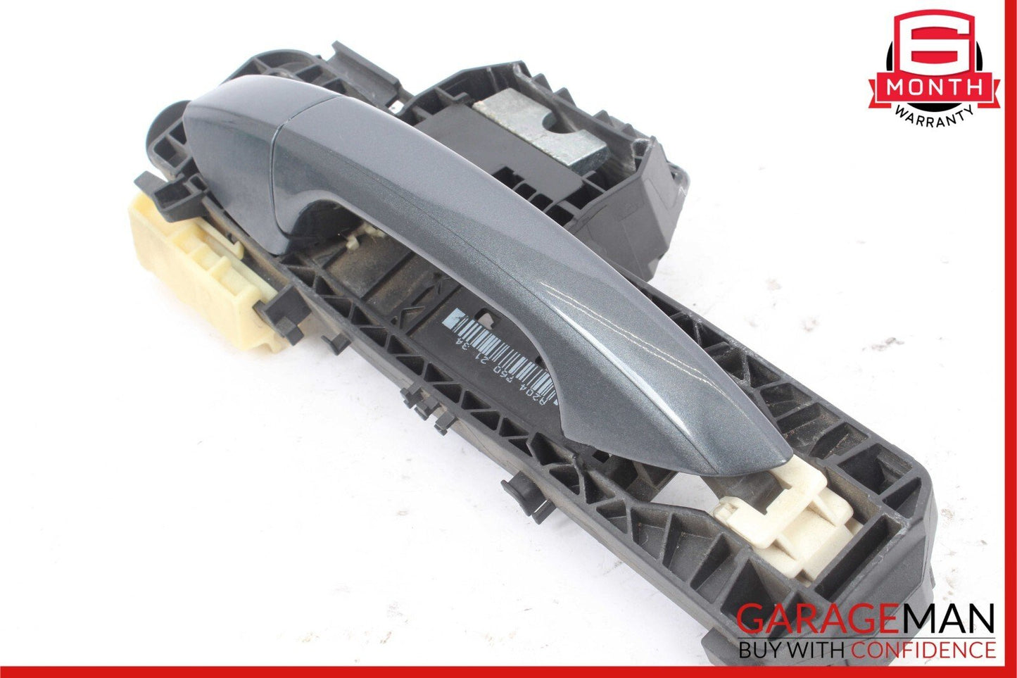 10-13 Mercedes W212 E350 E550 Rear Left Exterior Door Handle Tenorite Gray OEM