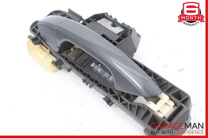 10-13 Mercedes W212 E350 E550 Rear Left Exterior Door Handle Tenorite Gray OEM