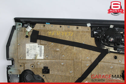 08-14 Mercedes W216 CL63 AMG Front Right Side Interior Door Panel Assy Brown