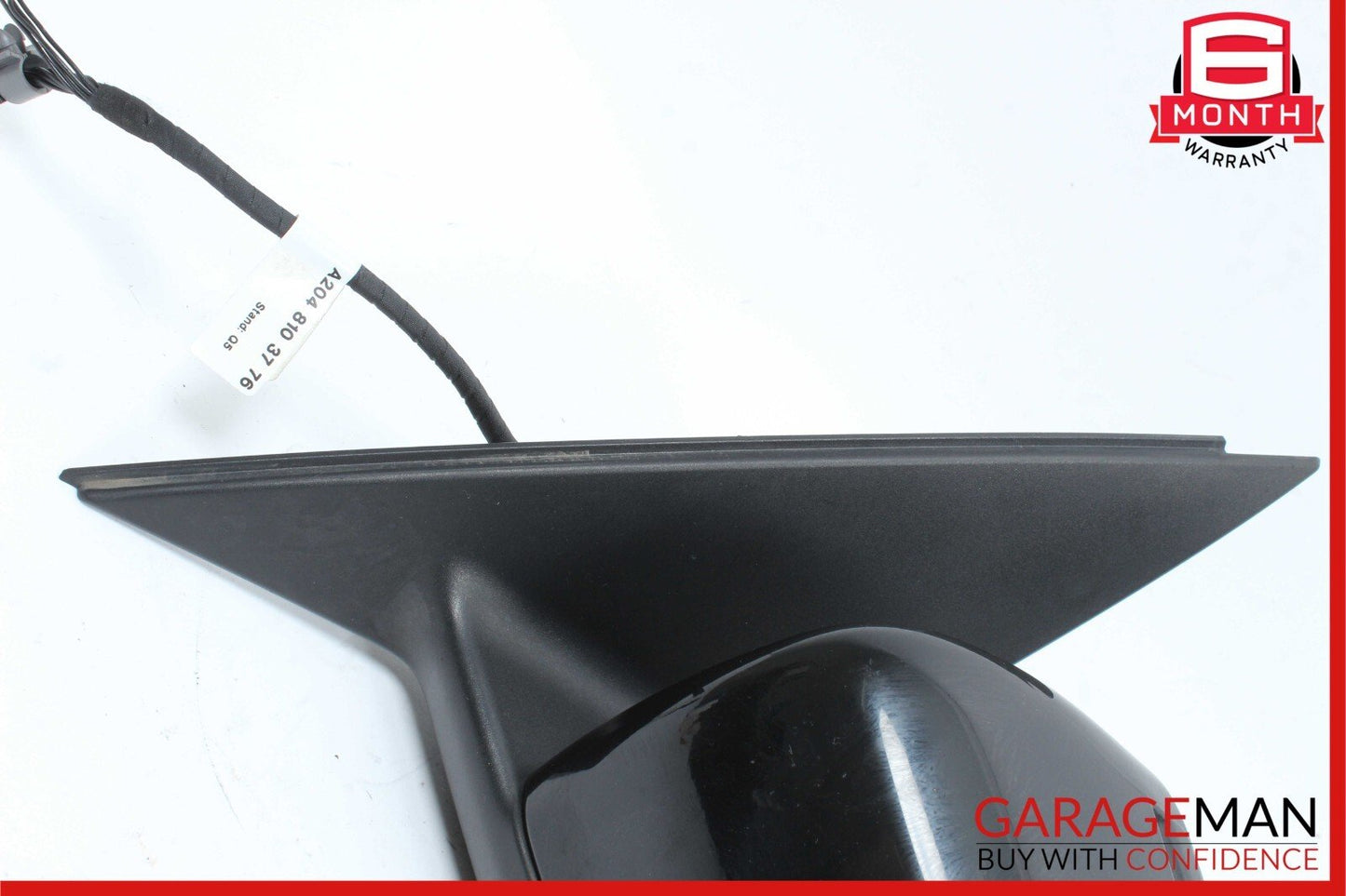 10-11 Mercedes W204 C250 C300 C350 Front Left Side Rear View Door Mirror Black