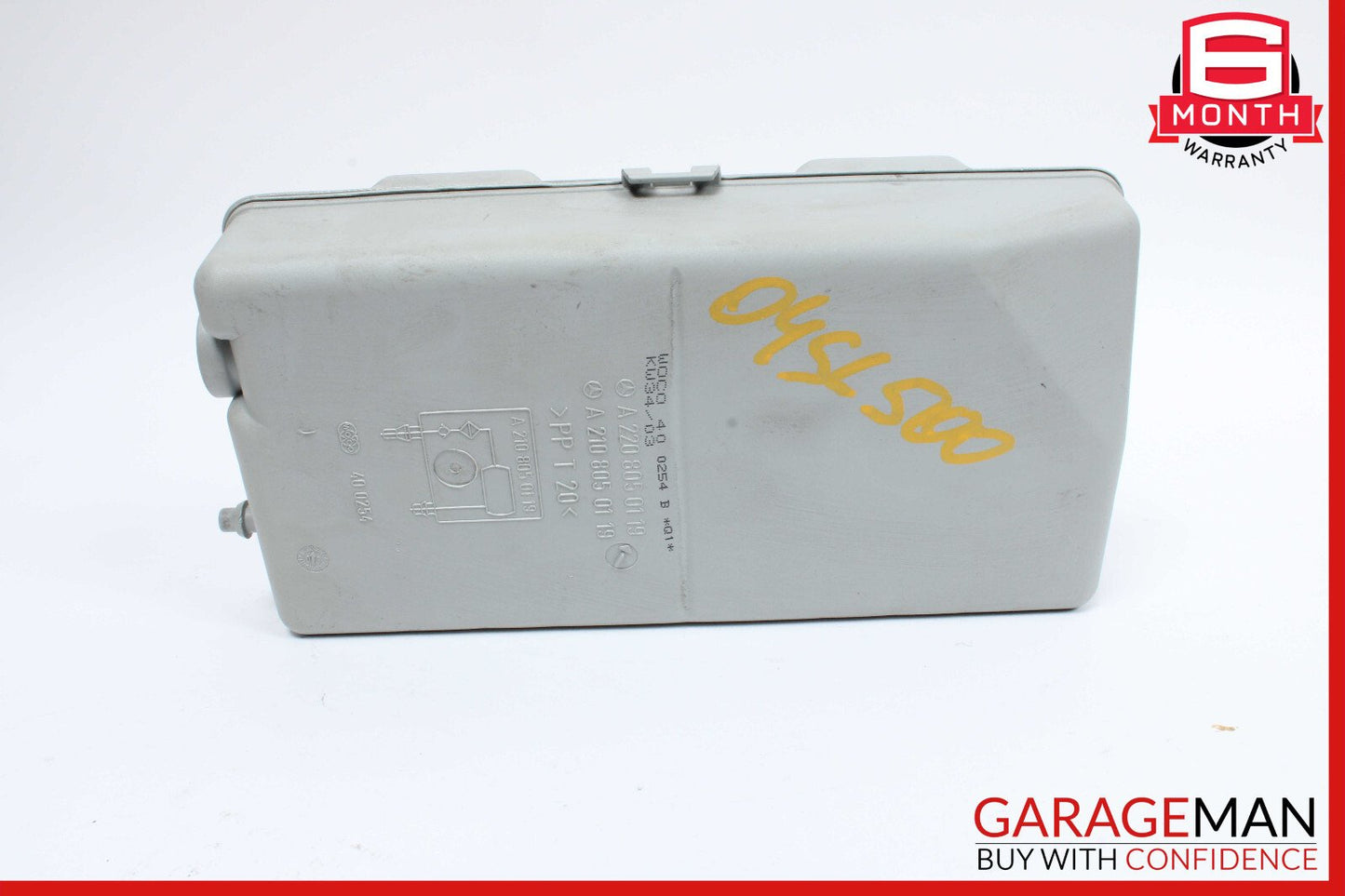 00-12 Mercedes R230 SL500 CL600 S430 Rear Seat Vacuum Pump Reservoir Tank OEM