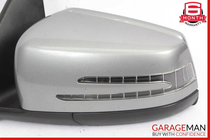 12-14 Mercedes W204 C250 Front Left Side Mirror Door Rear View Palladium Silver