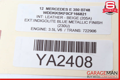 10-13 Mercedes W207 E350 Front Right Dash AC A/C Air Vent Trim Grille Cover OEM