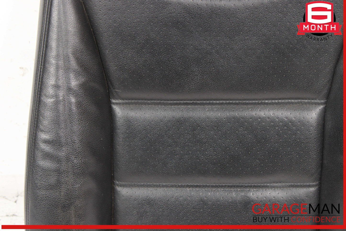 03-10 Porsche Cayenne 955 Front Right Side Top Upper Seat Cushion Cover Black