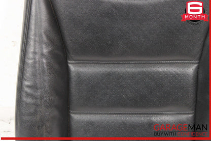 03-10 Porsche Cayenne 955 Front Right Side Top Upper Seat Cushion Cover Black