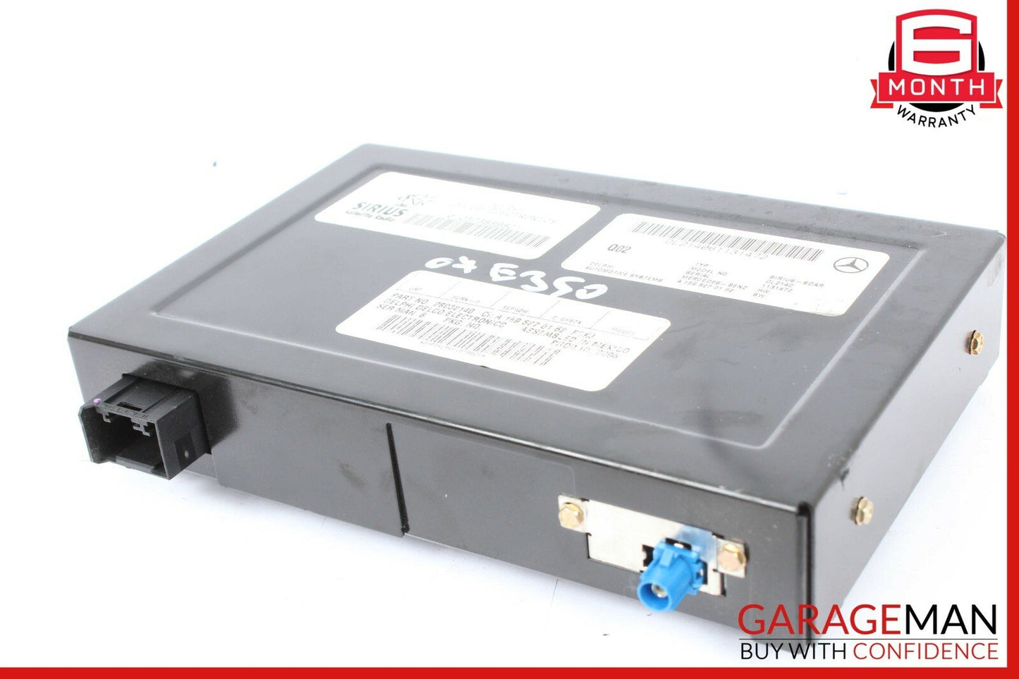 03-08 Mercedes E350 SLK280 ML550 Sirius Satellite Radio Receiver Module Unit