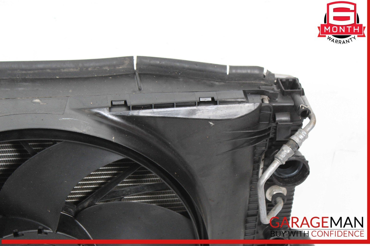 08-15 Mercedes W212 E350 GLK350 Engine Radiator Condenser Cooling Fan Motor Assy