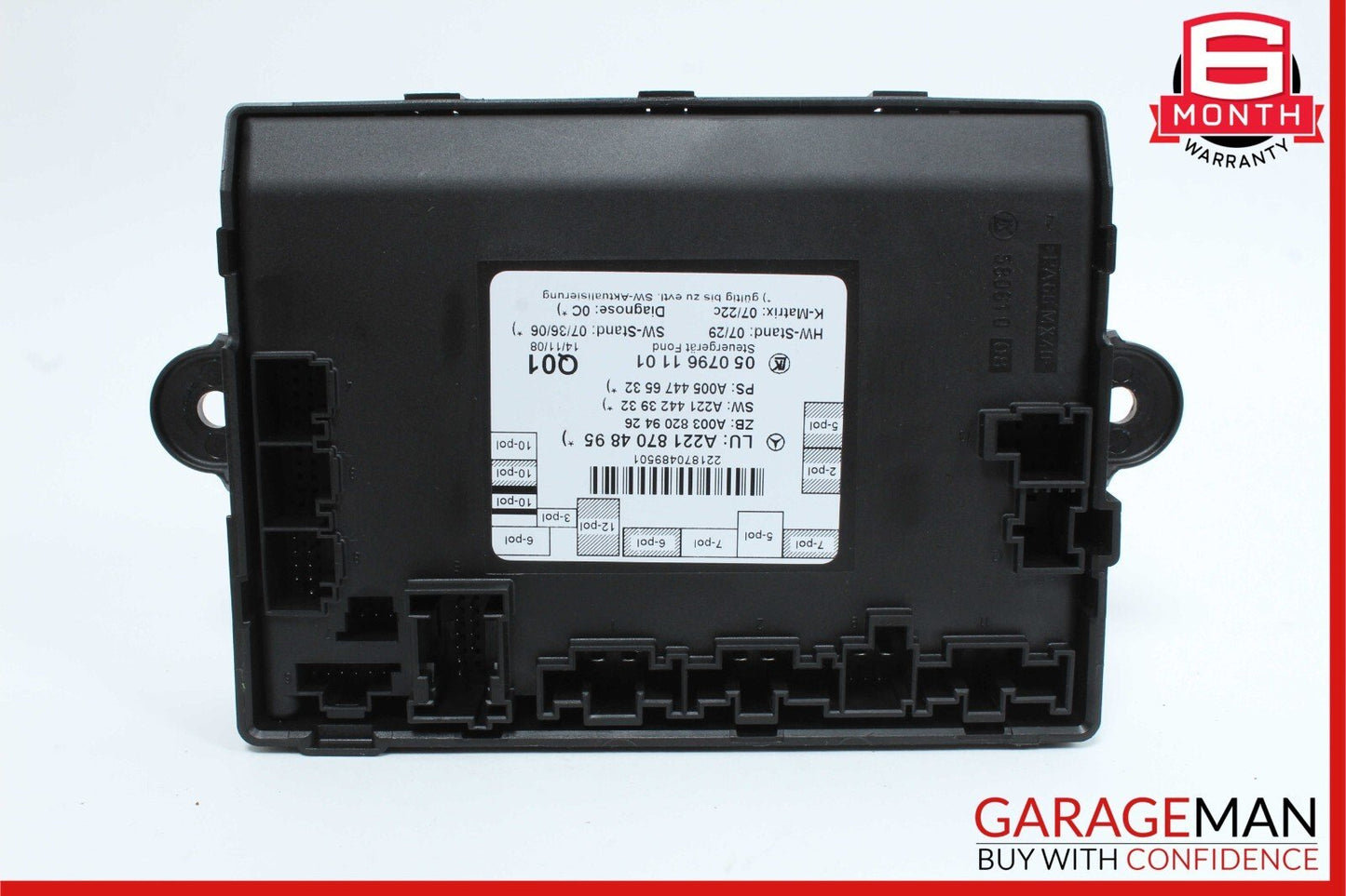 07-13 Mercedes W221 S550 S400 Rear Right or Left Side Door Control Module OEM