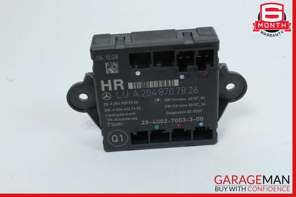 09-15 Mercedes X204 GLK350 4MATIC Rear Right Side Door Control Module Unit OEM