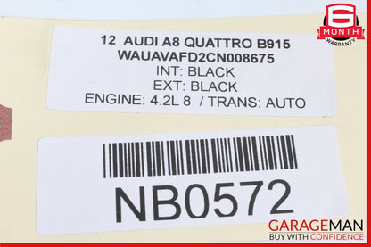 11-18 Audi A8 Front Left Side Door Lock Latch Actuator OEM
