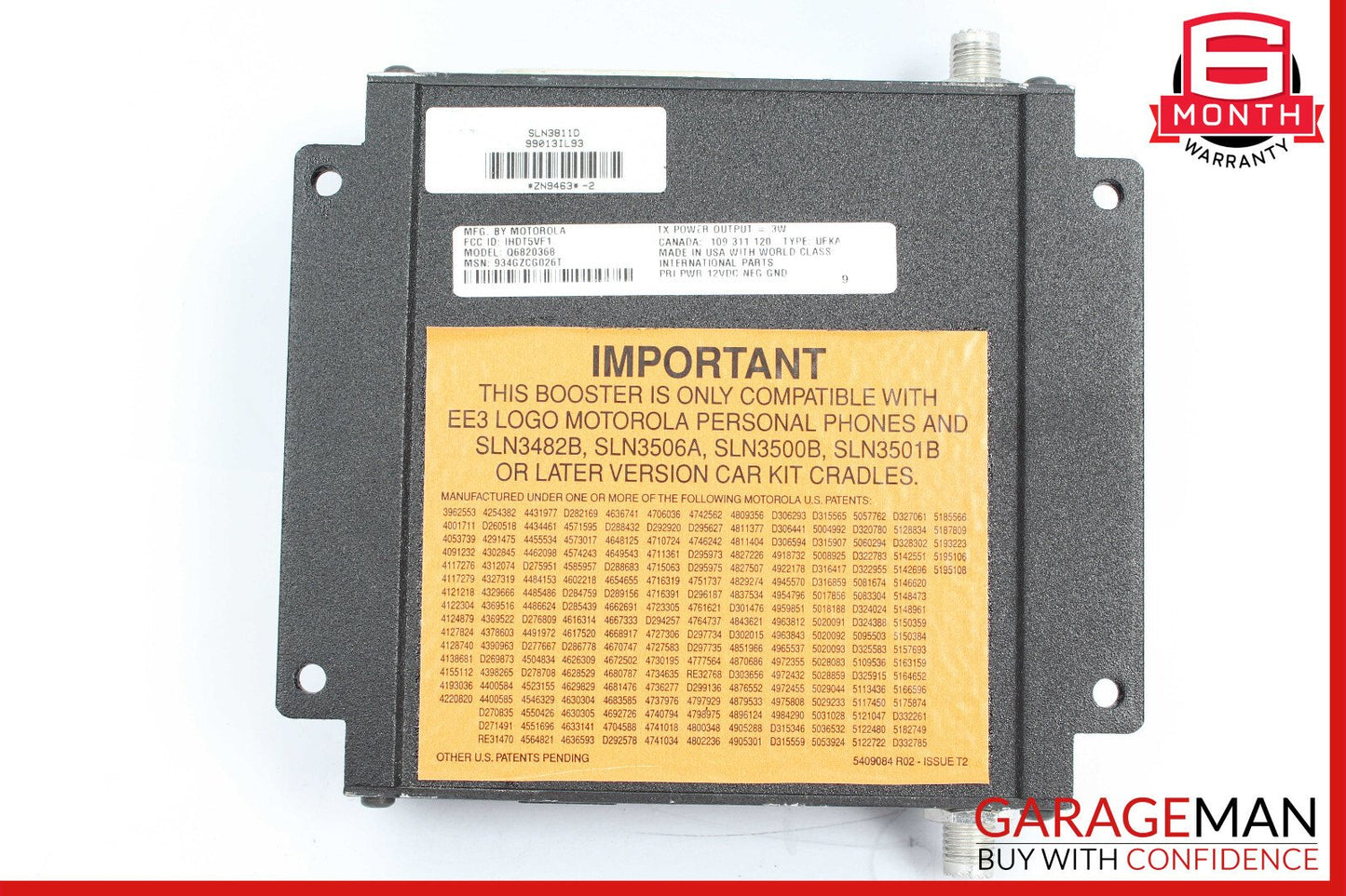 00-01 Mercedes W220 S430 CL500 Communication Antenna Control Module SLN3811D OEM