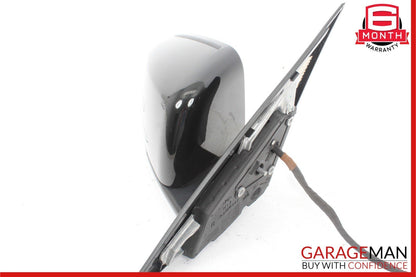 12-14 Mercedes W204 C300 Front Right Side Mirror Door Rear View Glass Black OEM