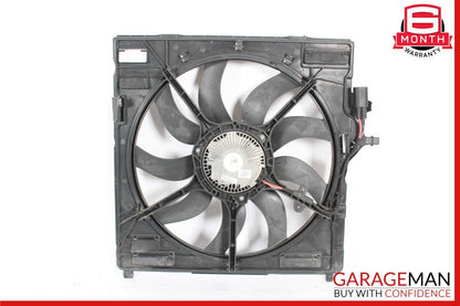 08-13 BMW X5 E70 X6 E71 Electric Radiator Cooling Fan w/ Housing Shroud OEM